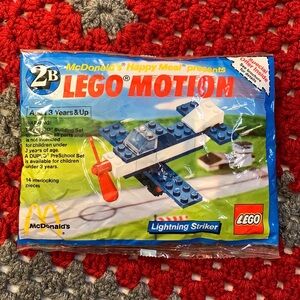 McDonald’s happy meal LEGO Motion Lightning Striker